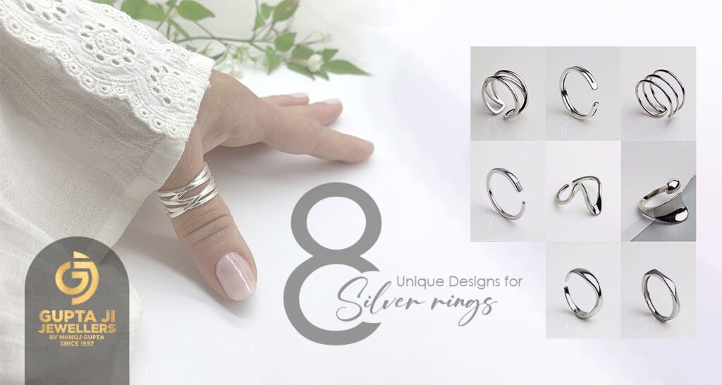 8 Unique Designs for Silver Rings