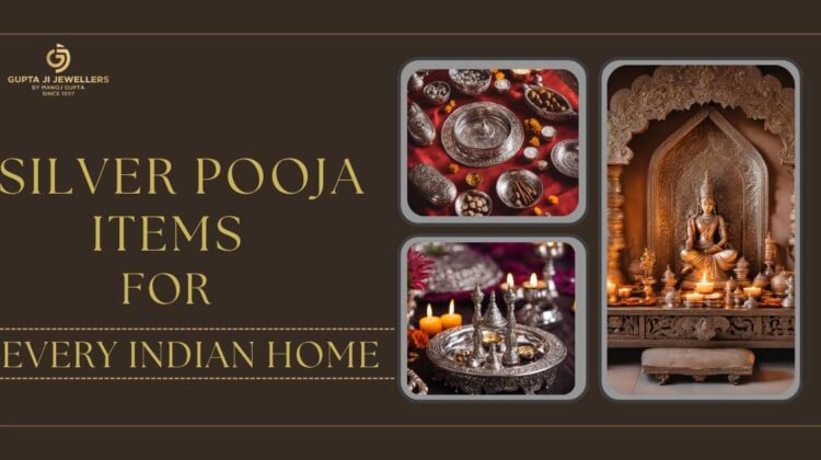 silver pooja items for every indian home